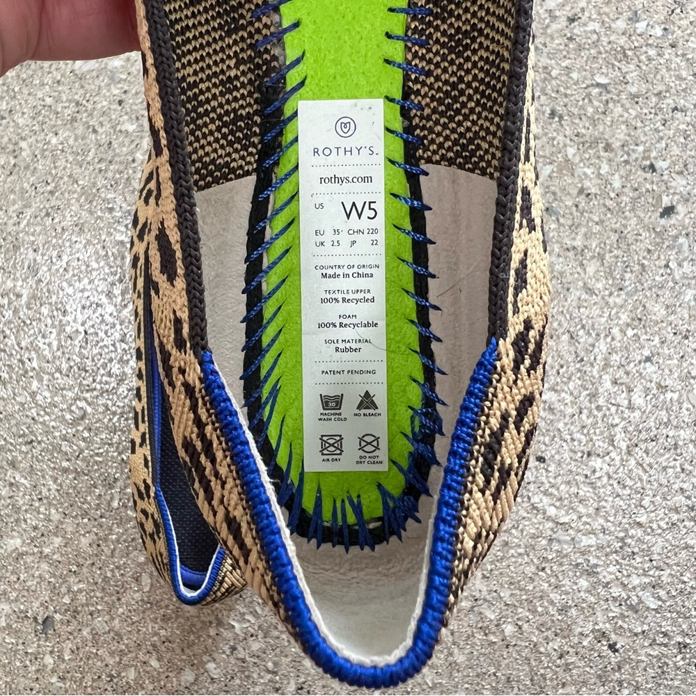 Rothy’s | The Point Leopard Print Pointed Flats - image 2